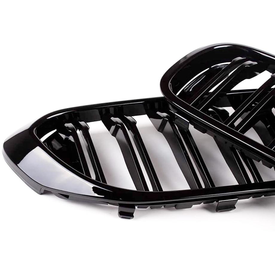BM G30 5-Series Piano Black Double Slat Kidney Grille (19-On) Max Motorsport