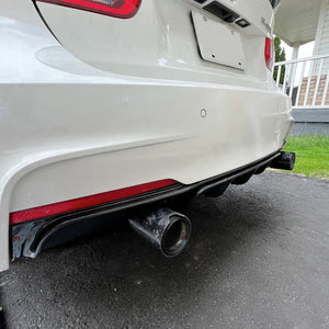 BM M-Series Performance Style Forged Carbon Fibre Exhaust Tail Pipes (70mm) Max Motorsport