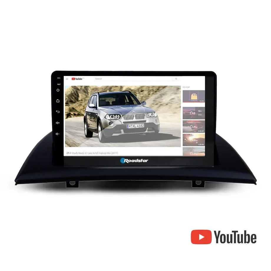 BM X3 E83 (03-10) - 9 Inch Roadstar Android Entertainment & GPS System Roadstar
