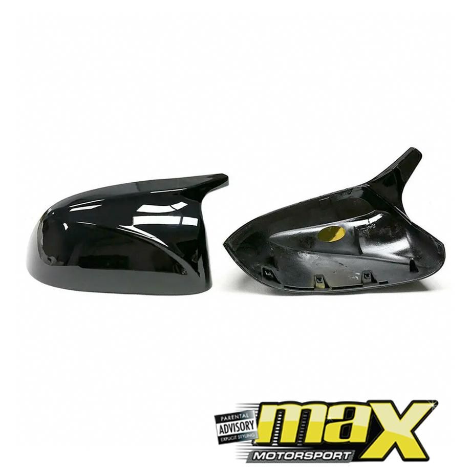 BM X3 G01 Gloss Black Mirror Covers (19-On) maxmotorsports