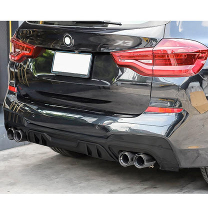 BM X3 G01 Gloss Black Rear Diffuser (19-On) maxmotorsports