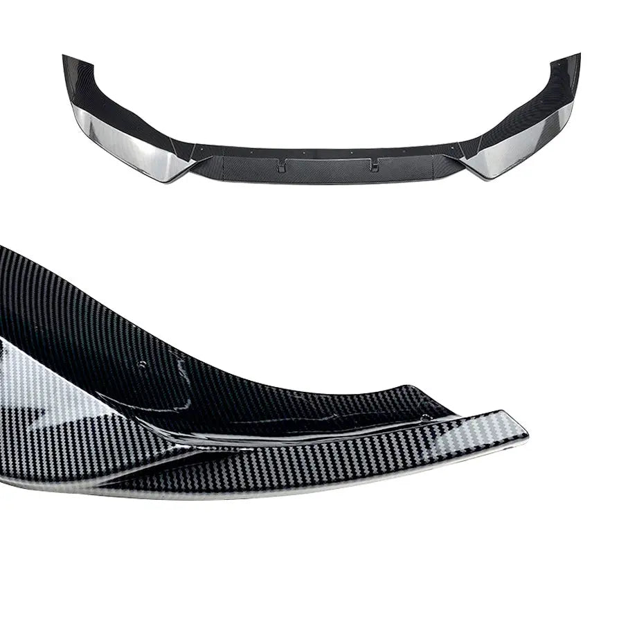 BM X3 G01 LCI Facelift 3-Piece Carbon Look Front Spoiler maxmotorsports