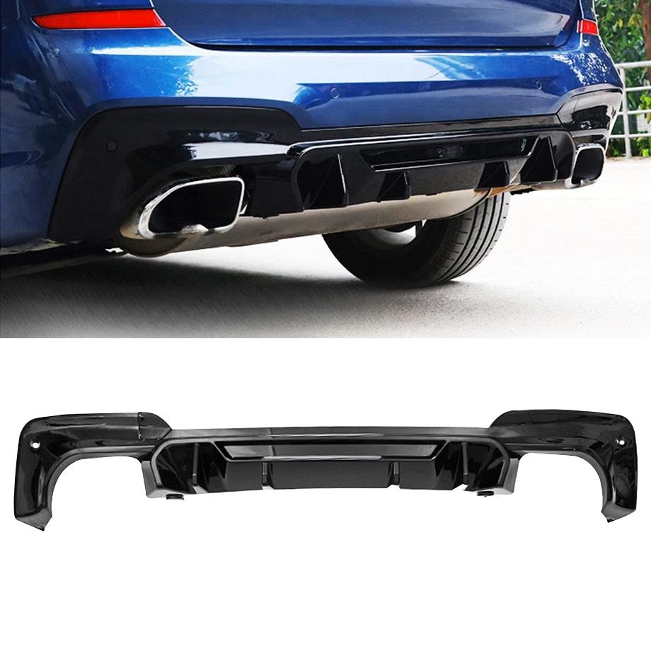 BM X3 G01 M-Sport Style Gloss Black Rear Diffuser (19-On) maxmotorsports