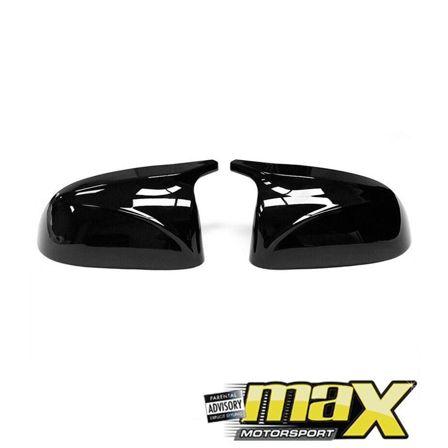 BM X4 G02 Gloss Black Mirror Covers (19-On) maxmotorsports