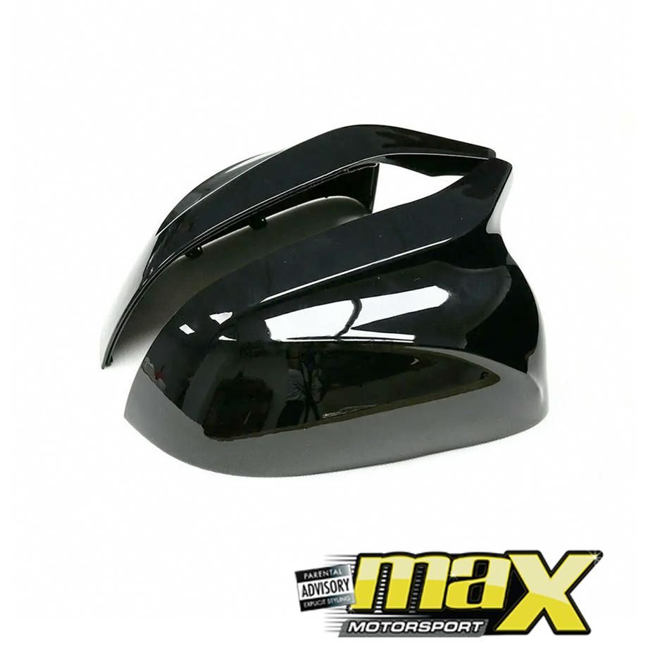 BM X4 G02 Gloss Black Mirror Covers (19-On) maxmotorsports