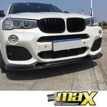 Load image into Gallery viewer, BM X4 (F26) 3D Style Carbon Fibre Front Spoiler maxmotorsports
