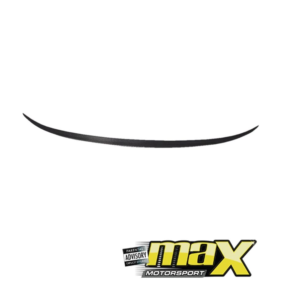 BM X4 (F26) M Style Slim Carbon Fibre Boot Spoiler maxmotorsports