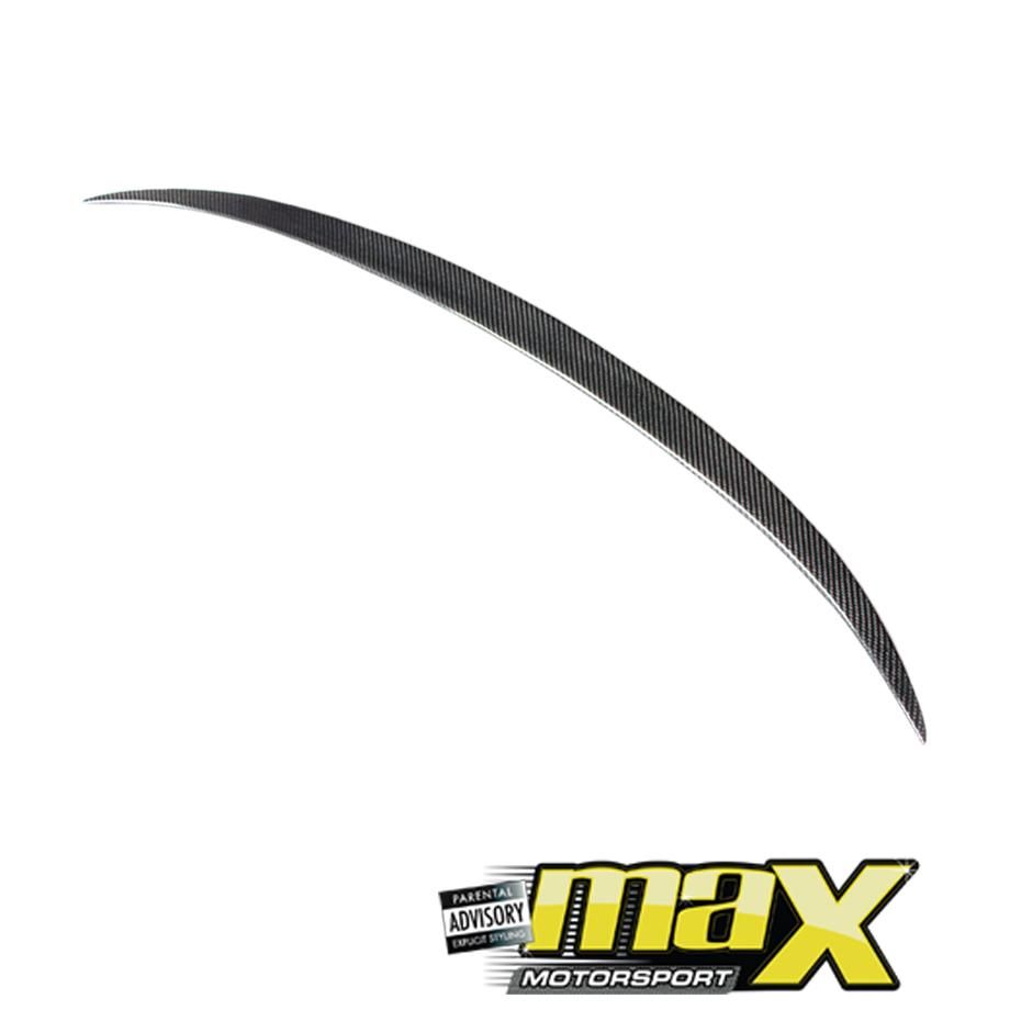 BM X4 (F26) M Style Slim Carbon Fibre Boot Spoiler maxmotorsports