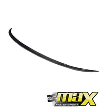 Load image into Gallery viewer, BM X4 (F26) M Style Slim Carbon Fibre Boot Spoiler maxmotorsports
