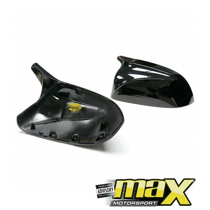 BM X5 G05 Gloss Black Mirror Covers (19-On) maxmotorsports
