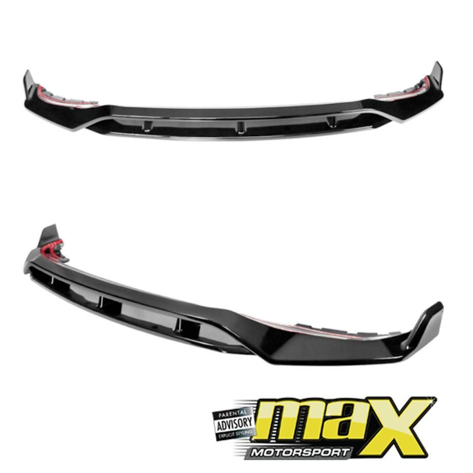 BM X5 G05 Series Gloss Black 2-Piece Front Spoiler maxmotorsports