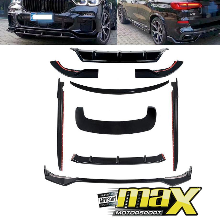 BM X5 G05 (19-On) Gloss Black Performance Body Kit (9-Piece) maxmotorsports