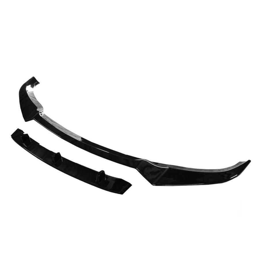 BM X6 G06 Series 2-Piece Gloss Black Front Spoiler maxmotorsports