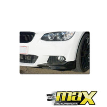 Load image into Gallery viewer, BME 92 (3-Series) M-Tech Carbon Fibre Splitter maxmotorsports
