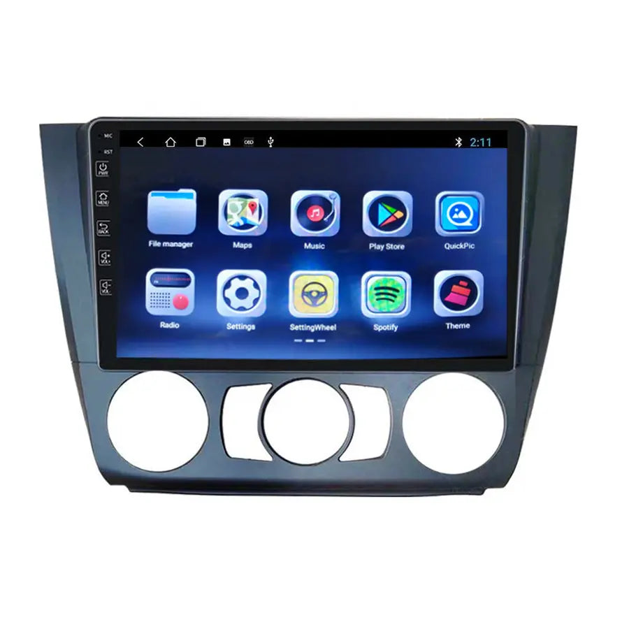 BME87/81 Android Entertainment & GPS System (Manual) Max Motorsport