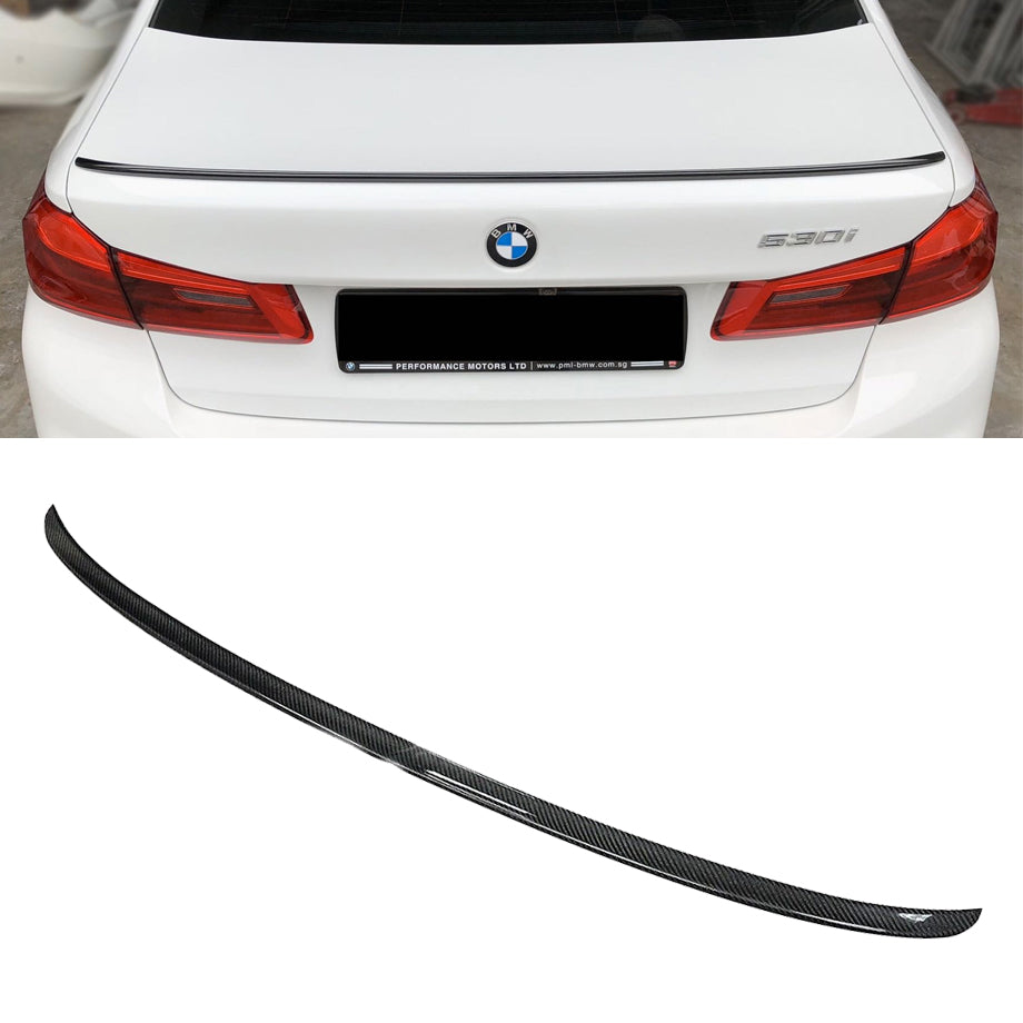 BM G30 5-Series Carbon Fibre M5 Style Boot Spoiler (19-On)