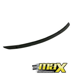 Benz A-Class (W176) Gloss Black Plastic Roof Spoiler Extension maxmotorsports