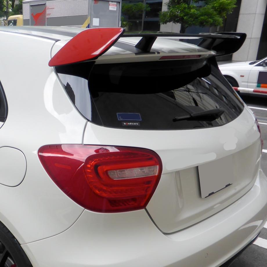 Benz A45 (W176) Unpainted Plastic Roof Spoiler maxmotorsports