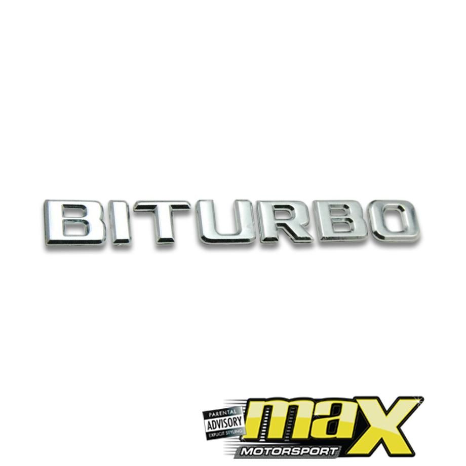 Bi Turbo Badge maxmotorsports