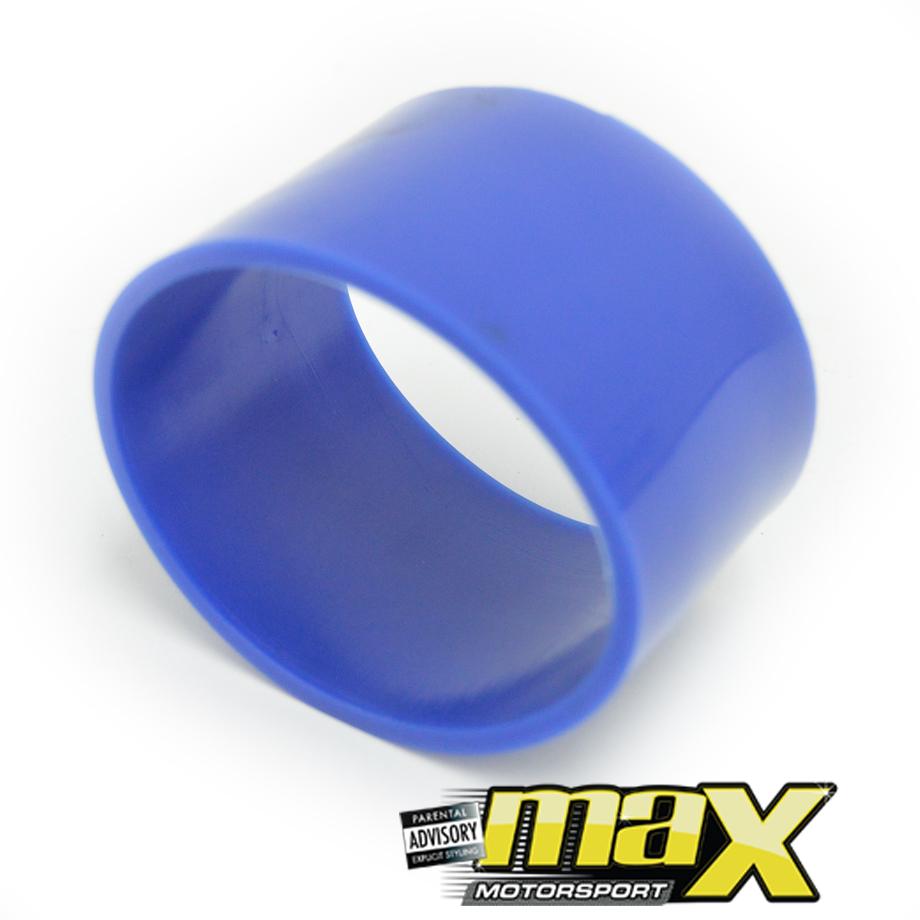 Blue Silicone Rubber Sleeve 76mm maxmotorsports