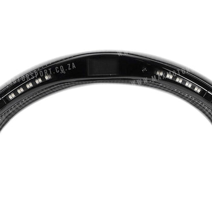 Carbon Fibre Steering Wheel With LED Shift Light - Suitable To Fit Mustang (2018-On) Max Motorsport