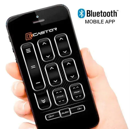 Castor Air Ride Black Bluetooth Air Suspension Kit - VW Polo 8AW (19-On) Castor Air Ride Suspension
