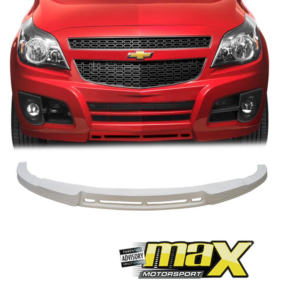 Chev Utility Fiberglass Front Spoiler (12-On) – Max Motorsport