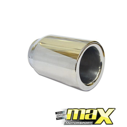 Cowley Single Exhaust Tailpipe (76mm Outlet) maxmotorsports