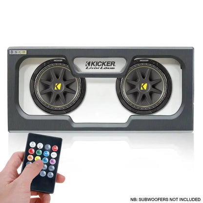 Custom 10" Double Sub-Box Enclosure Street Customs Durban