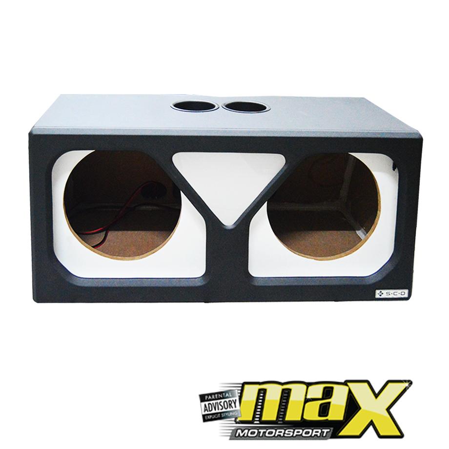 Custom 12" Double Sub-Box Enclosure Street Customs Durban