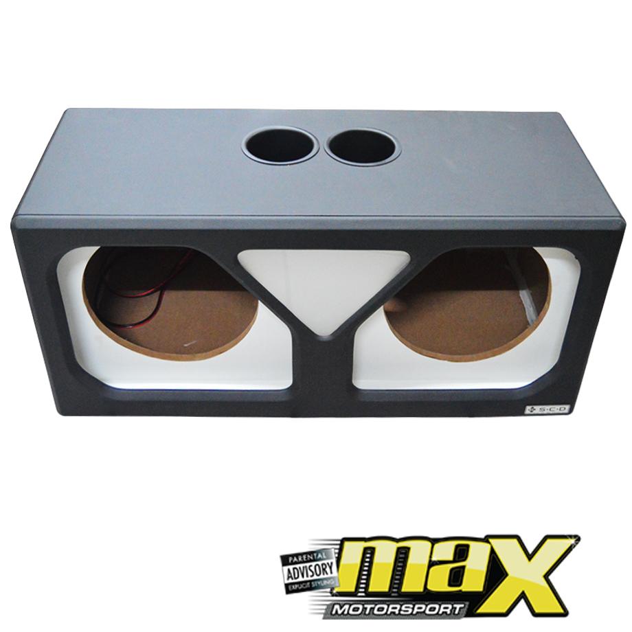 Custom 12" Double Sub-Box Enclosure Street Customs Durban