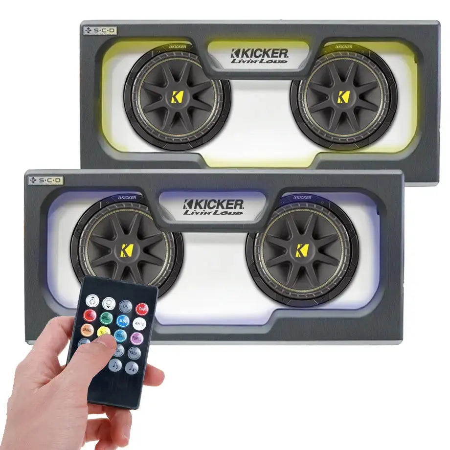 Custom 12" Double Sub-Box Enclosure Street Customs Durban