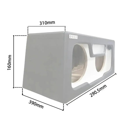 Custom 12" Double Sub-Box Enclosure Street Customs Durban