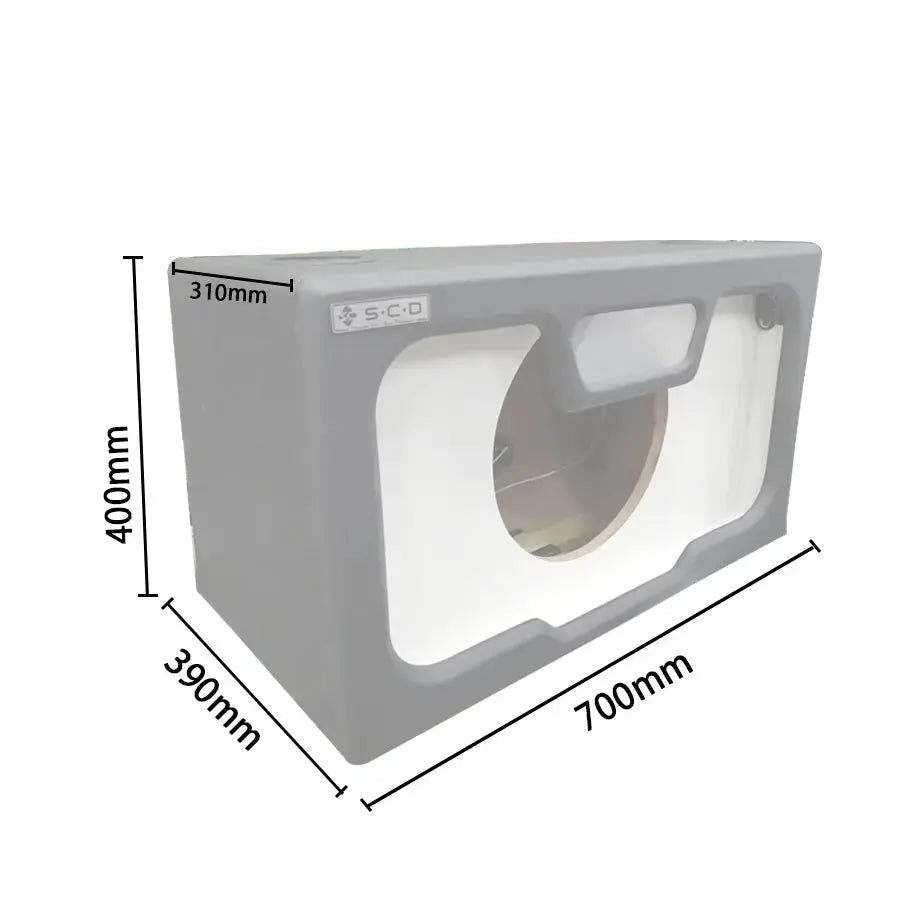 Custom 12" Sub-Box Enclosure (Copy) Street Customs Durban