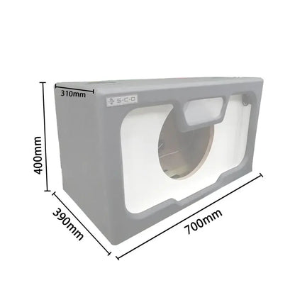 Custom 12" Sub-Box Enclosure (Copy) Street Customs Durban