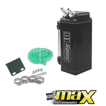 Load image into Gallery viewer, D1 Spec Oil Catch Tank (Black) maxmotorsports
