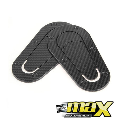 D2 Spec Dummy Bonnet Lock - Carbon Look Max Motorsport