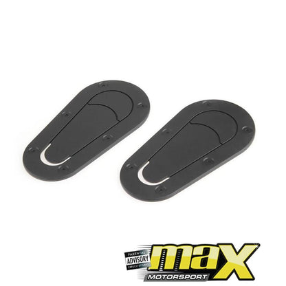 D2 Spec Dummy Bonnet Lock - Matte Black Max Motorsport