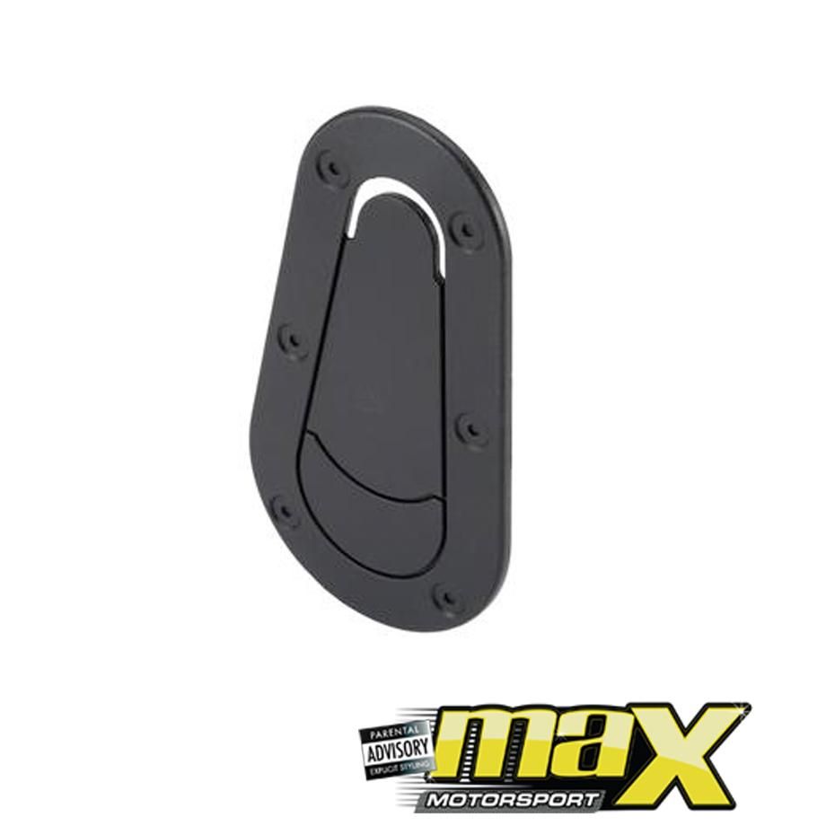 D2 Spec Dummy Bonnet Lock - Matte Black Max Motorsport