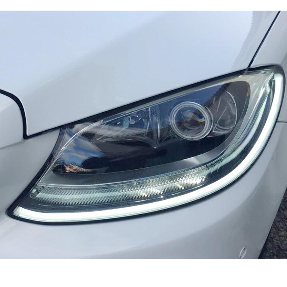 DRL LED Flexi Headlight Strip With Dynamic Start Up Function & Sequential Indicator(60cm) Max Motorsport