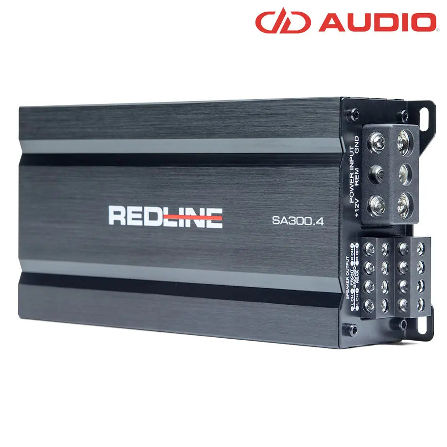 Digital Design DD-RL-SA300.4 RedLine 4-Channel Compact Amplifier 300W Max Motorsport