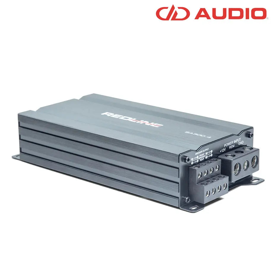 Digital Design DD-RL-SA300.4 RedLine 4-Channel Compact Amplifier 300W Max Motorsport