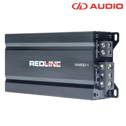 Digital Design DD-RL-SA500.1 RedLine Monoblock Compact Amplifier 500W RMS Digial Design Audio