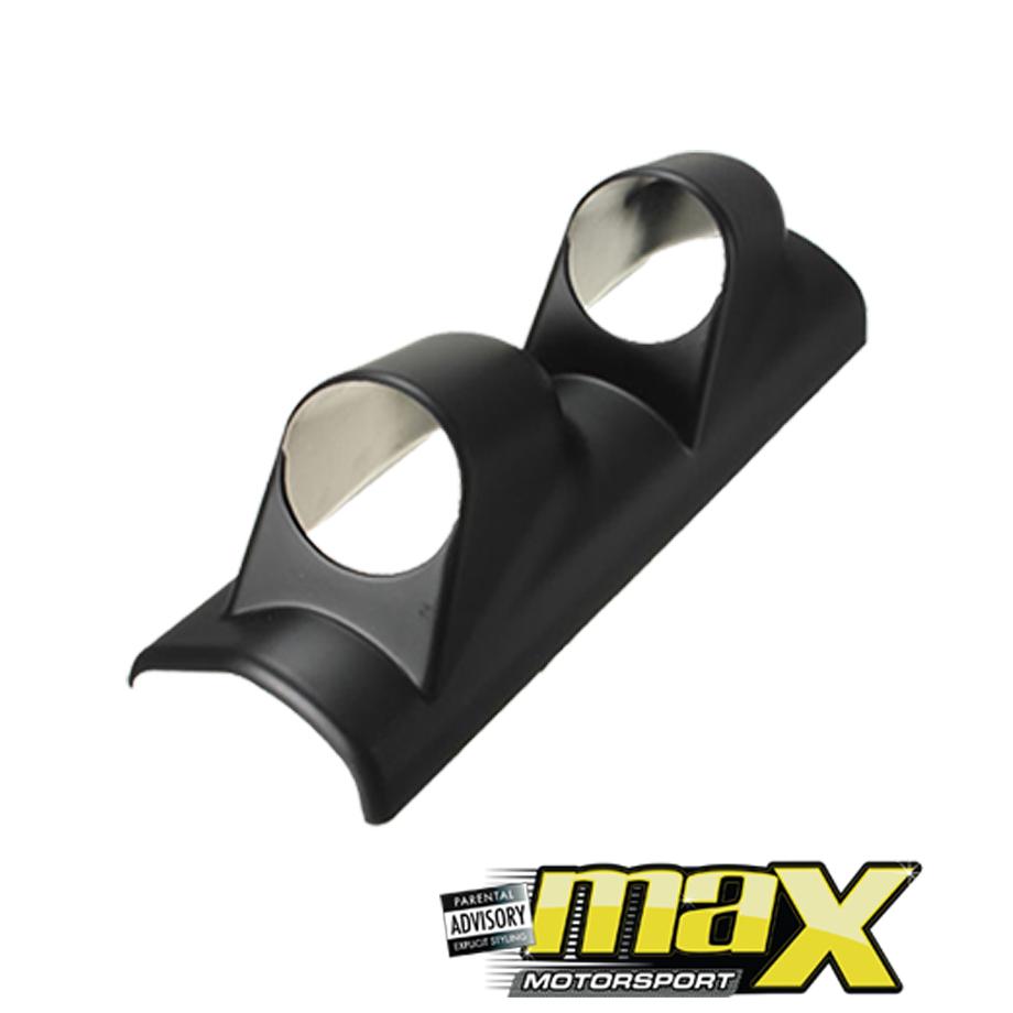 Double Pod Gauge Holder maxmotorsports