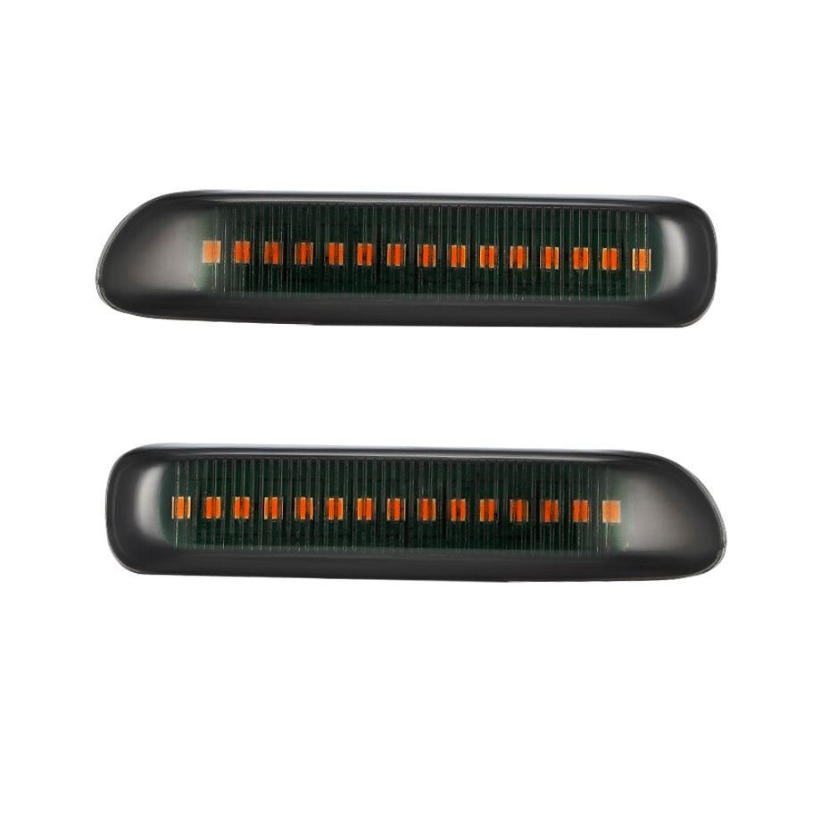 E46 3-Series (90-98) Sequential LED Smoked Side Markers maxmotorsports