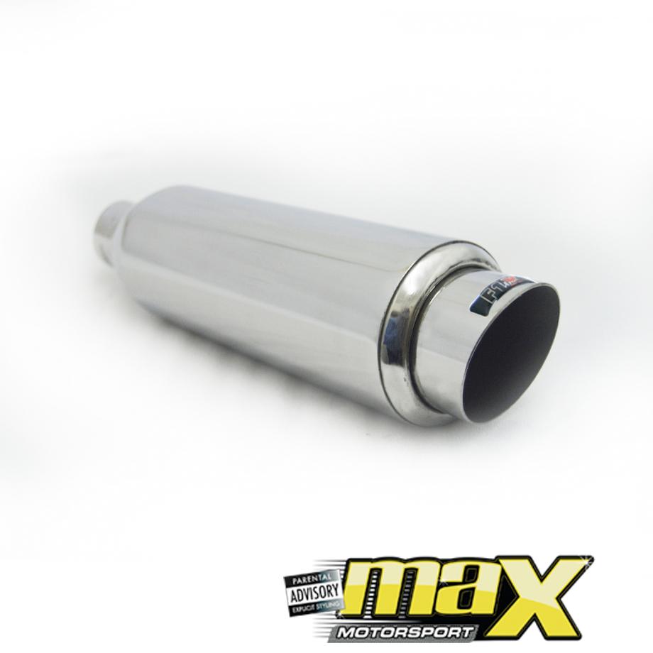 F1X Schumi Single Exhaust Tailpipe (101mm Outlet) maxmotorsports