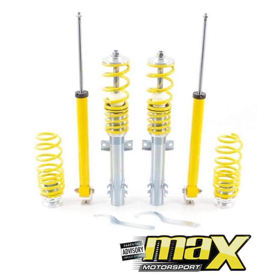 FK Automotive Coilover Kit (Height Adjustable) - VW Polo Vivo (09-17) maxmotorsports