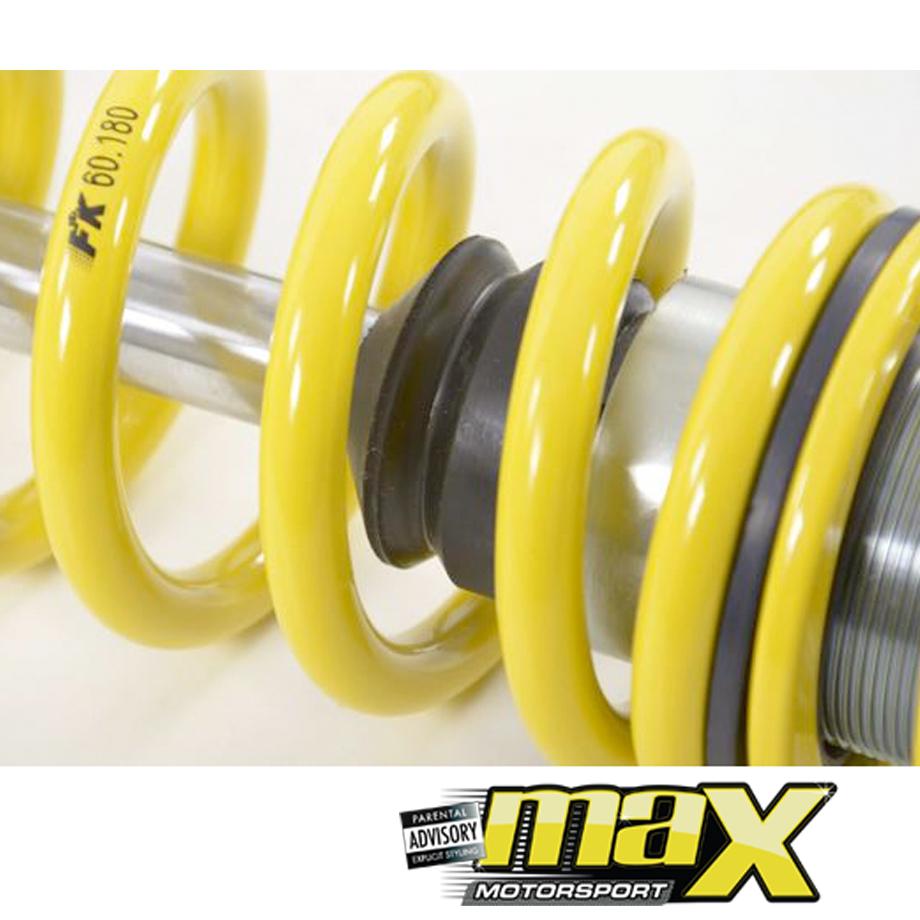 FK Automotive Coilover Kit (Height Adjustable) - VW Polo Vivo (09-17) maxmotorsports