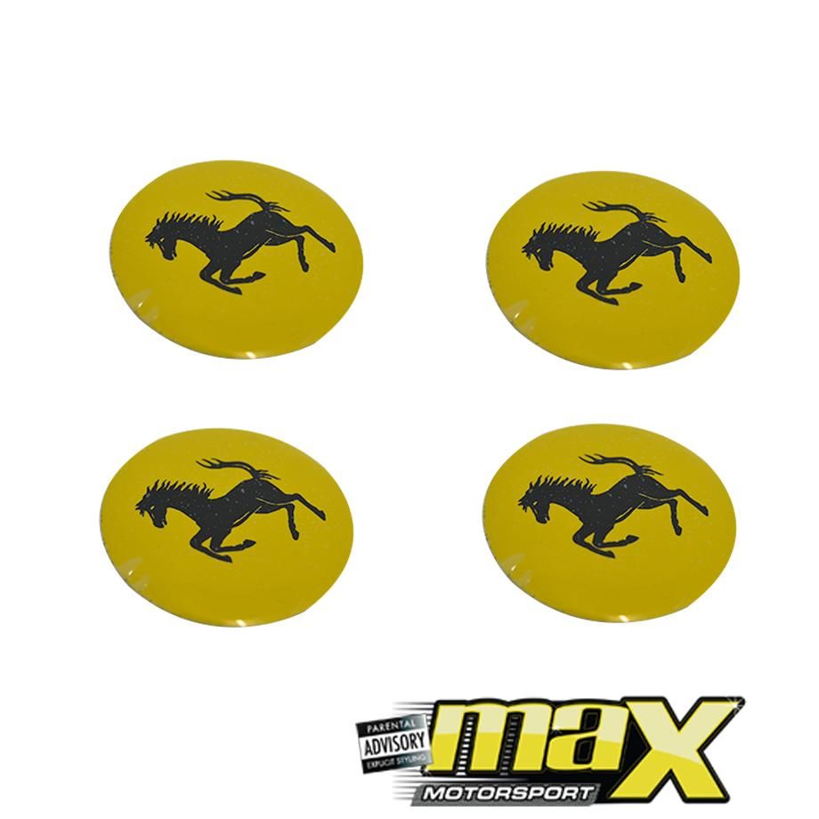 Ferrari Wheel Decal maxmotorsports