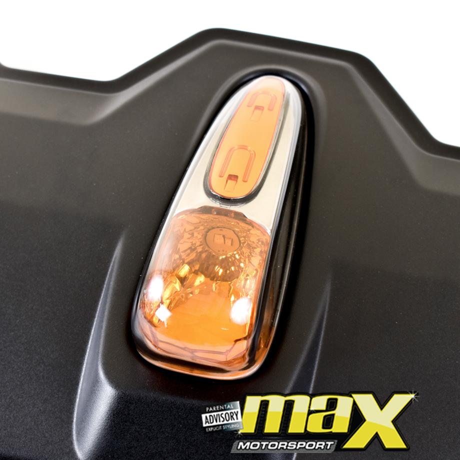 Fitt Matte Black LED Roof Spoiler  - Ranger T8 Facelift  / Raptor (2019-On) maxmotorsports